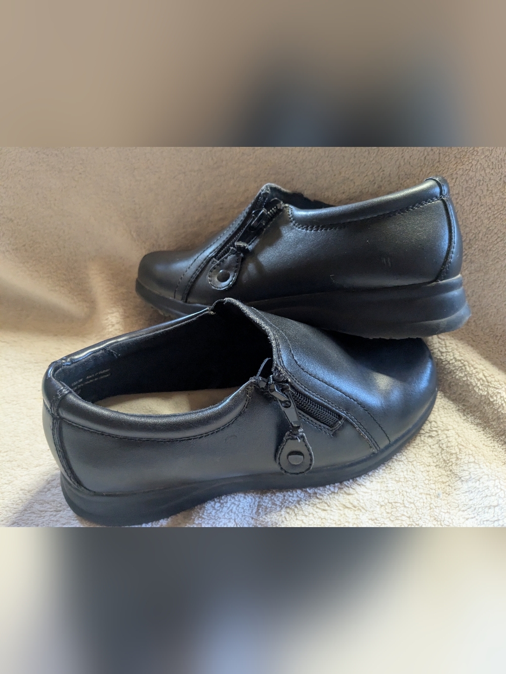 Dr. Scholl's Advanced Comfort Series Women's/Big Girl Size 5W Black Shoes